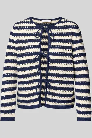 Rich & Royal Strickjacke mit Schnürverschluss in , Größe L