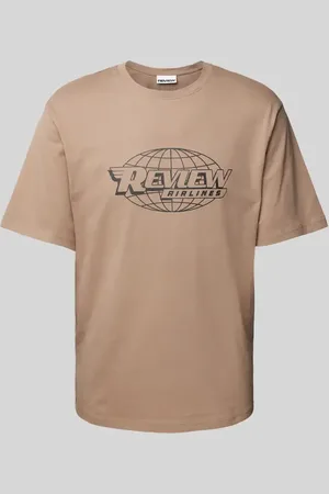 Review Regular Fit T-Shirt mit Rundhalsausschnitt in , Größe L