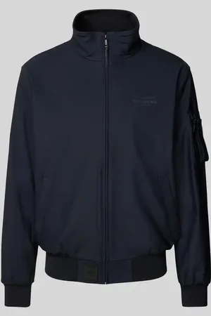 original bombers Bomberjacke mit Label-Print Modell 