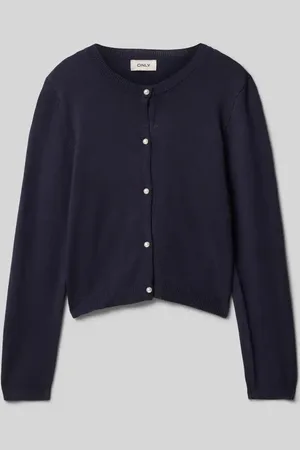 ONLY Regular Fit Strickjacke aus Viskose-Mix Modell 