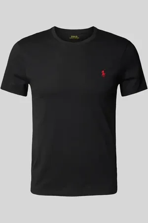 Ralph Lauren Slim Fit T-Shirt mit Logo-Stitching in , Größe M