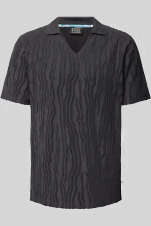 Scotch&Soda Regular Fit Poloshirt mit Strukturmuster in , Größe L