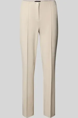 Cambio Skinny Fit Stoffhose mit fixierten Bügelfalten Modell 
