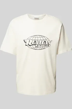 Review Regular Fit T-Shirt mit Rundhalsausschnitt in , Größe L