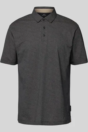 Armani Exchange Poloshirt mit kurzer Knopfleiste in , Größe L