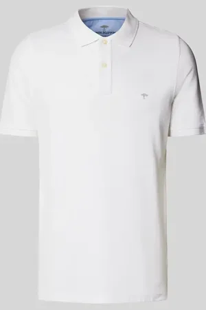 Fynch-Hatton Regular Fit Poloshirt mit Label-Stitching in , Größe XXL