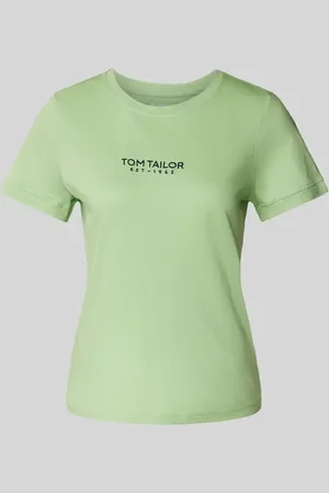TOM TAILOR Regular Fit T-Shirt aus reiner Baumwolle in , Größe L