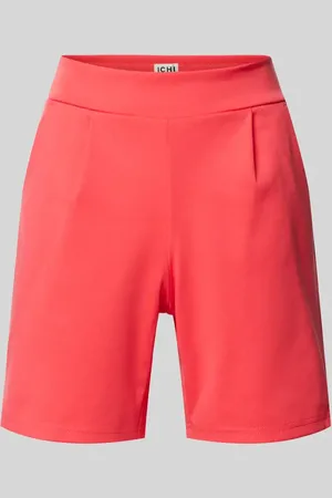 Ichi Regular Fit Shorts mit Bundfalten Modell 