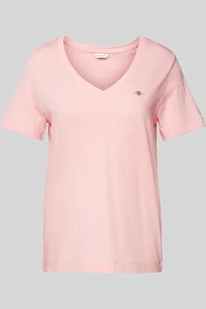 GANT T-Shirt mit Label-Stitching in , Größe L