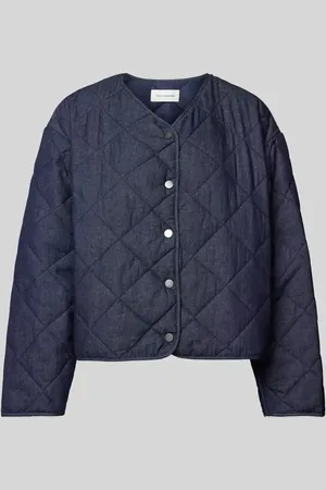 MSCH Steppjacke mit V-Ausschnitt Modell 