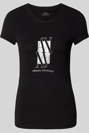 Armani Exchange T-Shirt mit Label-Print in , Größe L