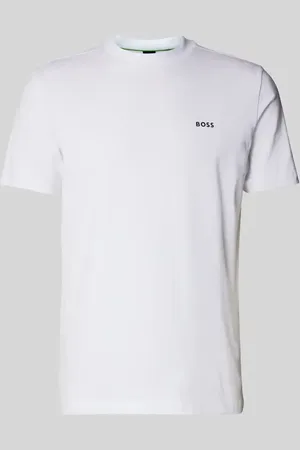 HUGO BOSS T-Shirt mit Label-Print in , Größe S