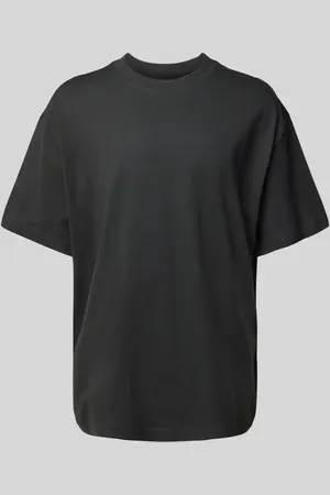 Weekday Oversized T-Shirt mit geripptem Rundhalsausschnitt in , Größe M