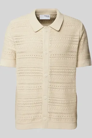 SELECTED Regular Fit Freizeithemd mit Polokragen Modell 