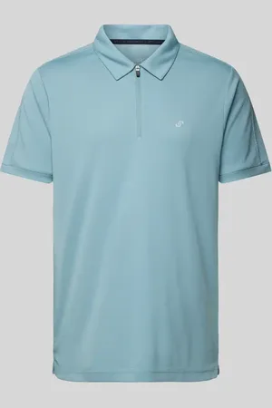 Joy Poloshirt mit Label-Print Modell 