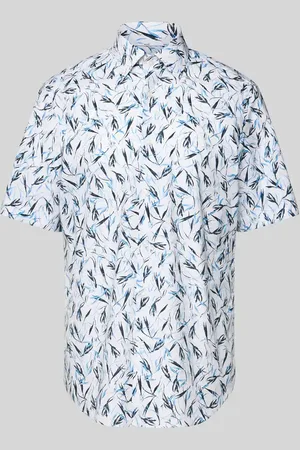 HUGO BOSS Regular Fit Business-Hemd mit Kentkragen in , Größe 39