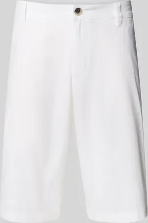 TOM TAILOR Relaxed Fit Chinoshorts aus Leinen-Baumwoll-Mix in , Größe L
