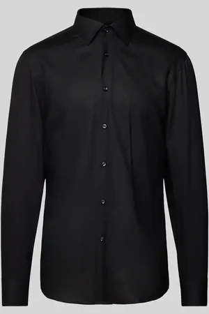 HUGO BOSS Slim Fit Business-Hemd mit Kentkragen Modell 
