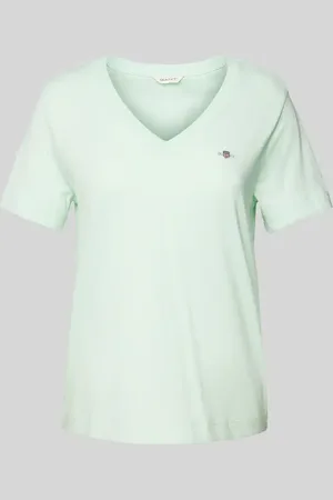 GANT T-Shirt mit Label-Stitching in , Größe L