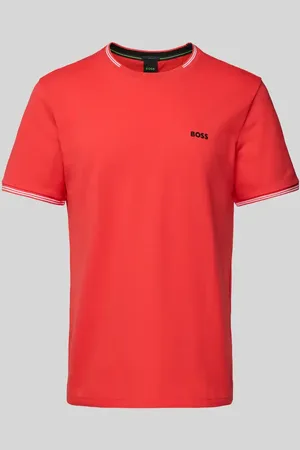 HUGO BOSS T-Shirt mit Label-Print Modell 