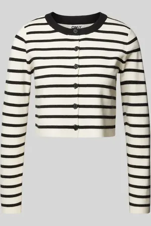 ONLY Cropped Strickjacke aus Viskose-Mix Modell 