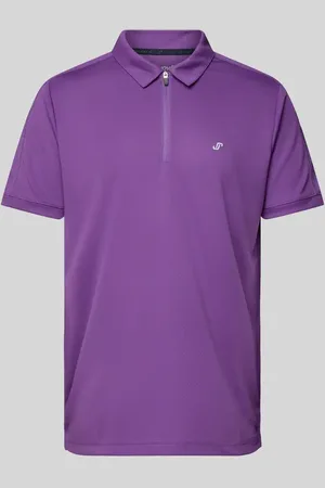 Joy Poloshirt mit Label-Print Modell 