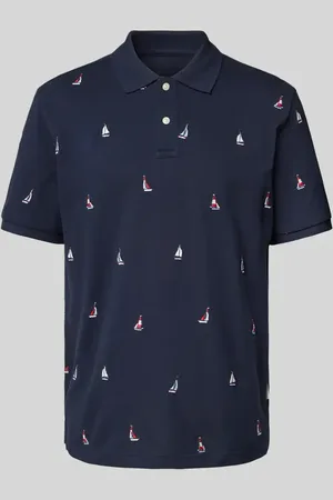 GANT Regular Fit Poloshirt mit Motiv-Stitching in , Größe 4XL