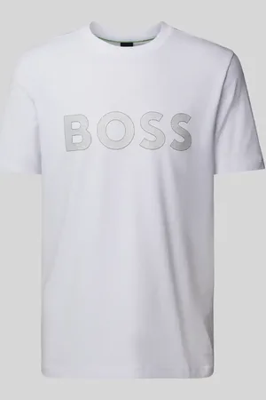HUGO BOSS T-Shirt mit Label-Print in , Größe L