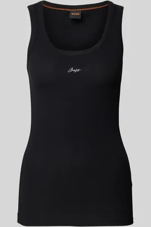 HUGO BOSS Tanktop mit Label-Stitching Modell 