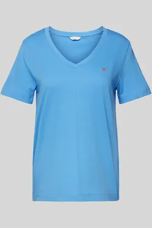 GANT T-Shirt mit Label-Stitching in , Größe L