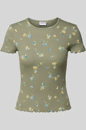 Jake*s T-Shirt mit Muschelsaum in , Größe L
