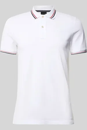 Geox Poloshirt mit Label-Stitching Modell 