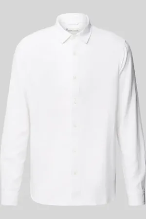 Knowledge Cotton Apparal Freizeithemd mit Knopfleiste in , Größe L