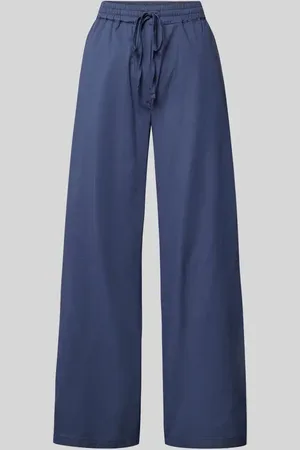Emily van den Bergh Wide Leg Stoffhose mit elastischem Bund in , Größe 36