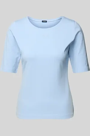 JOOP! T-Shirt mit geripptem Rundhalsausschnitt Modell 