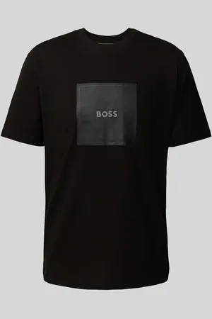 HUGO BOSS T-Shirt mit Label-Print in , Größe L