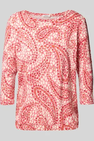 QS by s.Oliver Relaxed Fit Shirt aus Viskose-Stretch mit 3/4-Arm in , Größe 34