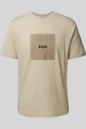 HUGO BOSS T-Shirt mit Label-Print in , Größe L