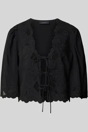 Copenhagen Muse Regular Fit Bluse mit Schnürverschluss Modell 