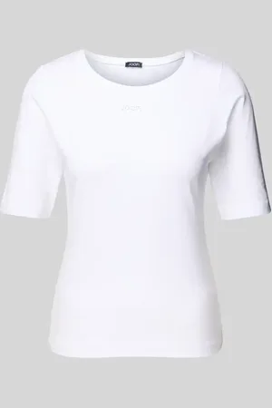 JOOP! T-Shirt mit geripptem Rundhalsausschnitt Modell 