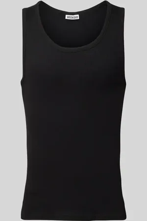 Weekday Tanktop in Ripp-Optik in , Größe L