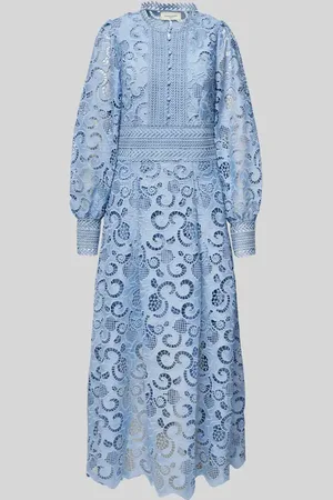 Copenhagen Muse Maxikleid mit Stehkragen Modell 
