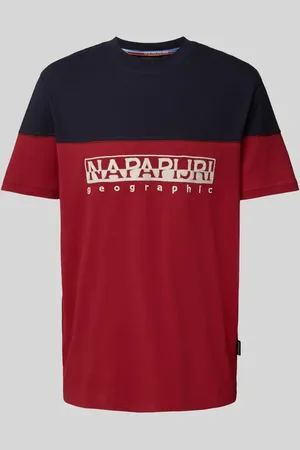 Napapijri T-Shirt mit Label-Stitching Modell 