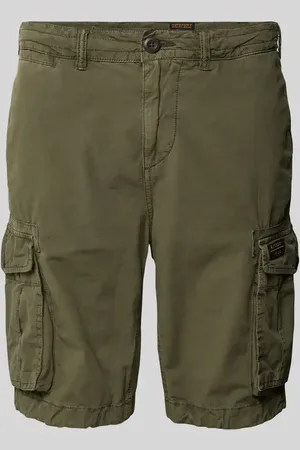 Superdry Regular Fit Cargoshorts mit Gürtelschlaufen Modell 