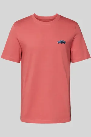 QS by s.Oliver Regular Fit T-Shirt aus reiner Baumwolle mit Ford®-Applikation in , Größe L