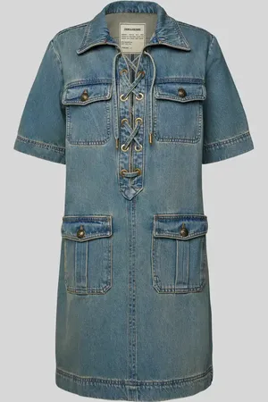 Zadig & Voltaire Jeanskleid mit Pattentaschen Modell 