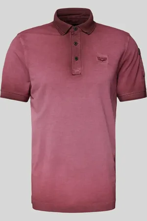 PME Legend™ Slim Fit Poloshirt mit Label-Stitching in , Größe 3XL