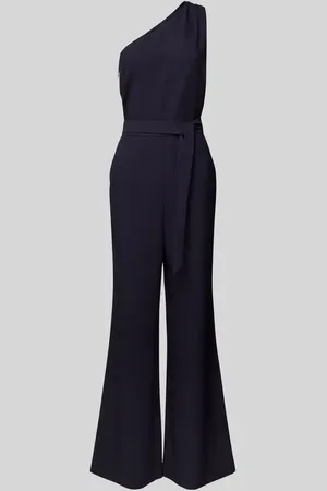 Comma, Jumpsuit mit Bindegürtel in , Größe 34