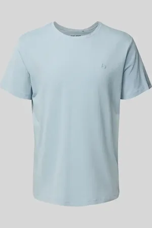 Blend T-Shirt mit geripptem Rundhalsausschnitt Modell 