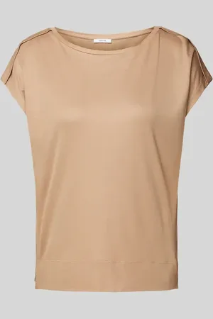 Opus T-Shirt mit geripptem Rundhalsausschnitt Modell 